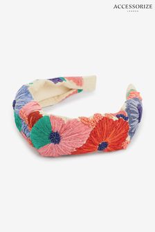 Accessorize Natural Raffia Floral Headband (408231) | 35 €