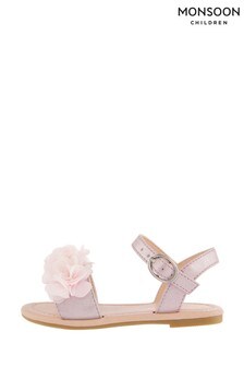 Sandales Monsoon Corsage bébé roses