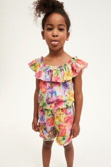 Pineapple All Over Print Playsuit (3-16yrs)