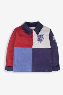 Jojo Maman Bébé男童款Harlequin橄欖球上衣 (408656) | NT$1,030