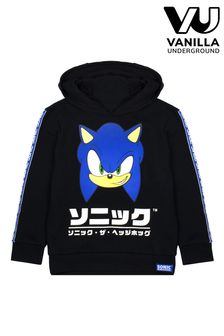 Vanilla Underground Black Sonic The Hedgehog Boys Sonic Japanese Gamer Hoodie (409573) | €27