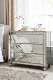 Mirror Fleur 3 Drawer Chest of Drawers (409806) | €725