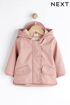 Pink Rubberised Baby Jacket (0mths-2yrs) (410142) | 114 QAR - 124 QAR