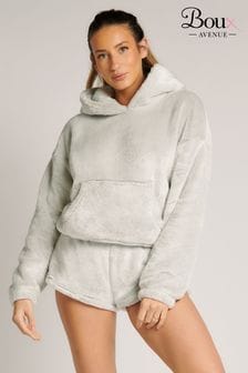 Boux Avenue Grey Penguin Hoodie & Short Pyjama Set (410314) | €69
