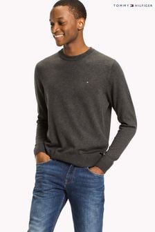 Tommy Hilfiger Core Cotton Silk Crew Neck Sweater (410637) | ₪ 466