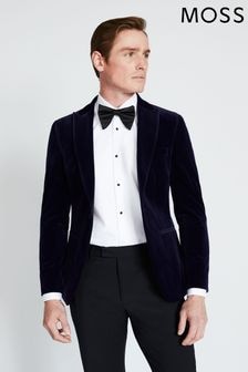 MOSS Blue Skinny Fit Dress Suit: Jacket (410675) | $255