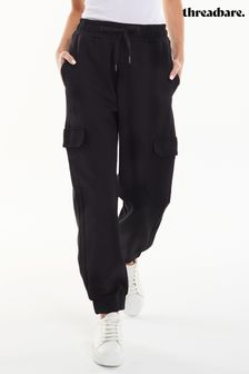 Черный - Threadbare спортивные брюки-понте-карго (412345) | €19