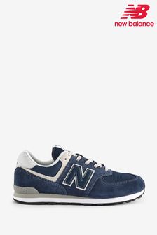 Niebieski - Chłopięce buty sportowe New Balance574 (412669) | 410 zł