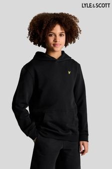 Lyle & Scott Black Boys Utility Cargo Jersey 100% Cotton Hoodie (413237) | $94 - $103