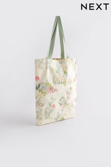 Ecru Bunny Cotton Reusable Bag For Life (413282) | CA$13