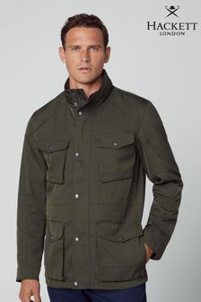 Зеленое мужское пальто Hackett London (413351) | €309