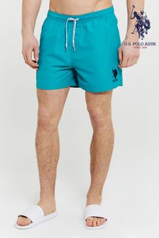 Синий - Пляжные шорты с номером «3» U.S. Polo Assn. (413956) | €37