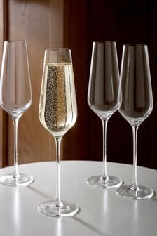 סט של 4 גביעי שמפניה מקריסטל Belgravia (414033) | ‏71 ‏₪