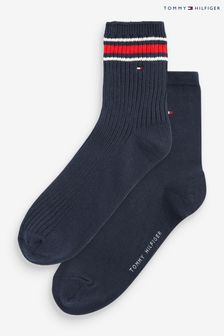 Tommy Hilfiger Women Blue Ankle Socks 2 Pack (414502) | DKK70