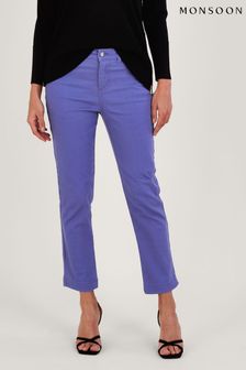 Monsoon Blue Safaia Cropped Skinny Jeans in Sustainable Cotton (414663) | 37 €