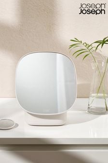 Joseph Joseph Natural Viva Pedestal Mirror with Cosmetic Storage