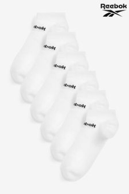 Biele neviditeľné ponožky Reebok Active Core, 6 párov (414944) | €13