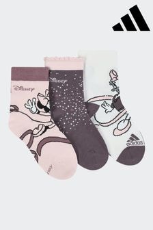 adidas Pink Disney Minnie Mouse Socks 3 Pack (415270) | $17