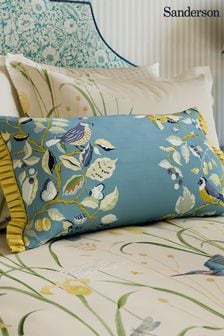 Sanderson Blue Kingfisher & Iris Cushion (416037) | AED222