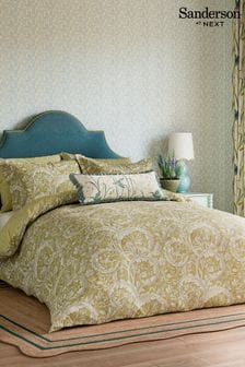Sanderson Gold Tila Duvet Cover and Pillowcase Set (416546) | OMR34 - OMR57