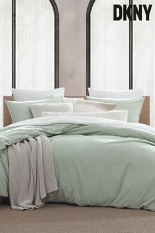 DKNY Sage Pure Washed Linen Duvet Cover and Pillowcase Set (416556) | €163 - €190