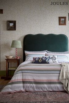 Joules Multi Bohemian Stripe Duvet Cover and Pillowcase Set