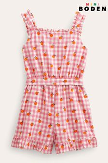 Boden Pink Ruffle Playsuit (417171) | €21.50 - €26
