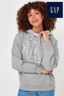 Sweat à capuche Gap coupe confortable avec logo à enfiler