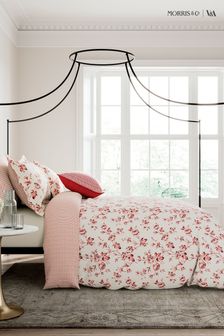 V&A Pink Garden Rose Duvet Cover and Pillowcase Set (418156) | €81 - €136