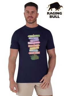 Raging Bull Blue Sign Post T-Shirt (418282) | 43 € - 46 €