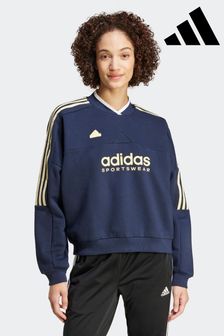 Adidas blue jumper womens cheap