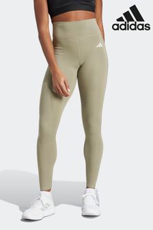 Zielony - Adidas Optime Essentials Leggings (418737) | 220 zł