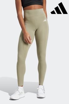 adidas Green Optime Essentials Leggings (418737) | $60