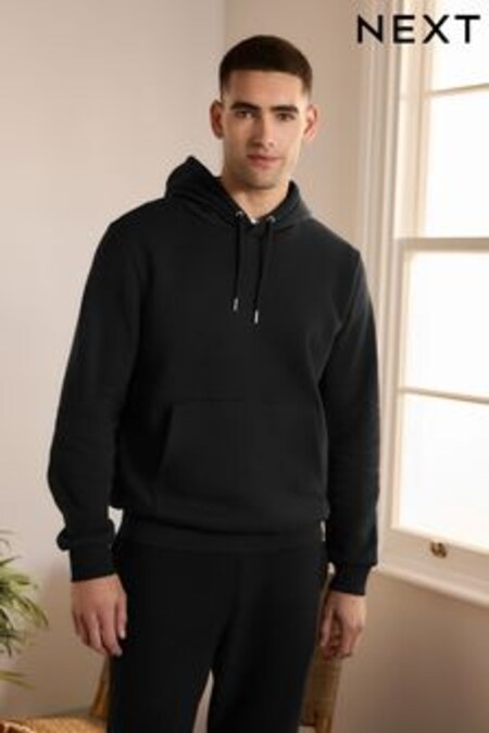 Black Overhead Hoodie (418920) | INR 2,855