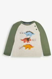 Camiseta con detalle de dinosaurio de JoJo Maman Bébé (419067) | 27 €