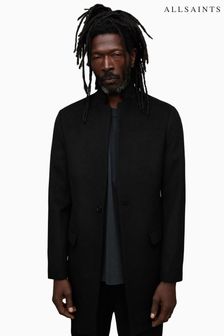 AllSaints Manor Black Coat (419074) | kr4,920