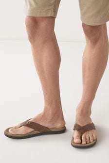棕色皮 - Motion Flex夾腳拖鞋 (419341) | NT$1,340