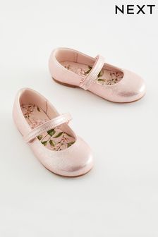 Pink Wide Fit (G) Mary Jane Occasion Shoes (419998) | $25 - $30