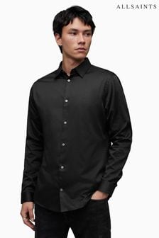 AllSaints Black Simmons Shirt (420398) | $157