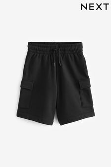 Black 1 Pack Cargo Jersey Shorts (3-16yrs) (420659) | €11 - €17