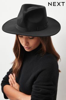 Black Fedora Hat (420830) | ₪ 67