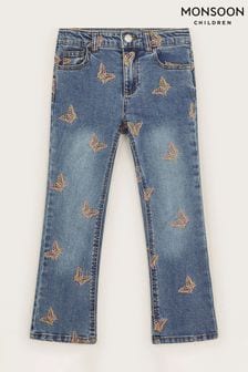 Monsoon Blue Butterfly Embellished Jeans (421467) | ￥5,640 - ￥6,340