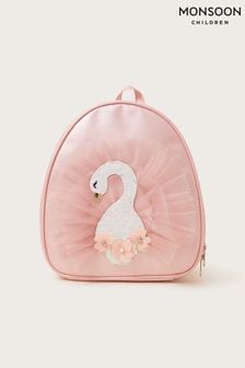 Monsoon Pink Odette Swan Backpack (421951) | kr460