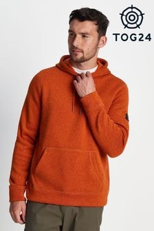 Tog 24 Orange Mosby Knit Look Fleece Hoodie (422059) | $69