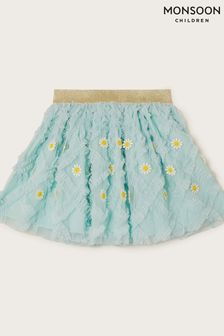 Monsoon Floral Ruffle Disco Skirt