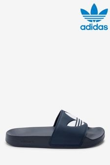 Navy - Adidas Originals Adilette Lite Sliders (423131) | MYR 150
