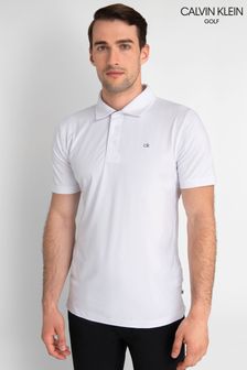 Weiß - Calvin Klein Golf Newport Polo-Shirt (423481) | 47 €
