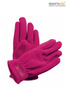 Ružová - Lyžiarske rukavice s flísovou podšívkou Regatta Taz Ii (424870) | €5