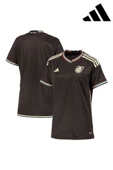 adidas Brown 2023 Jamaica Away Shirt Womens (426020) | €80