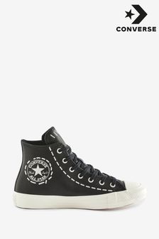 Converse Black High Top Contrast Stitch Trainers (426180) | TRY 2.805